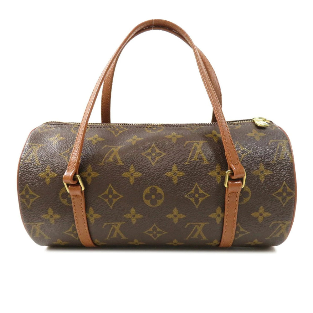 Louis Vuitton Monogram Handbag Canvas Papillon Brown